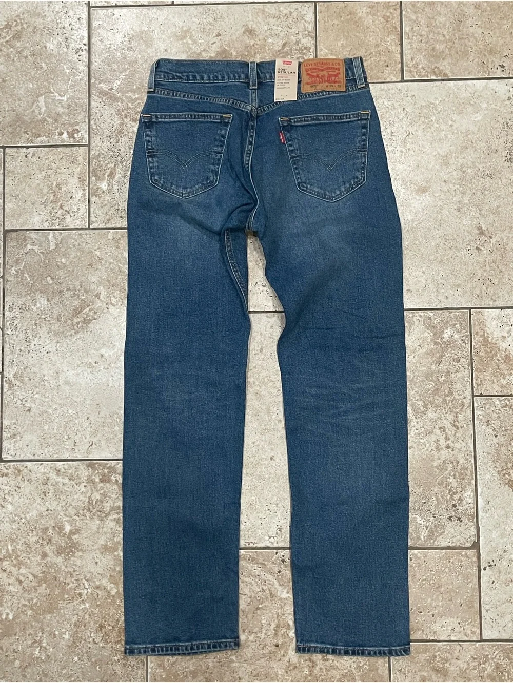 NWT Mens Levi’s 505 Straight Leg Reg 29x32 Jeans